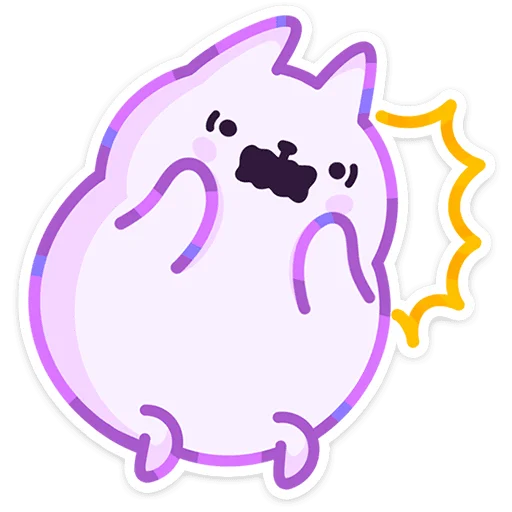 🐱 Стикер «Кот Буба» для Telegram