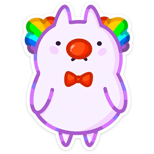🐱 Стикер «Кот Буба» для Telegram