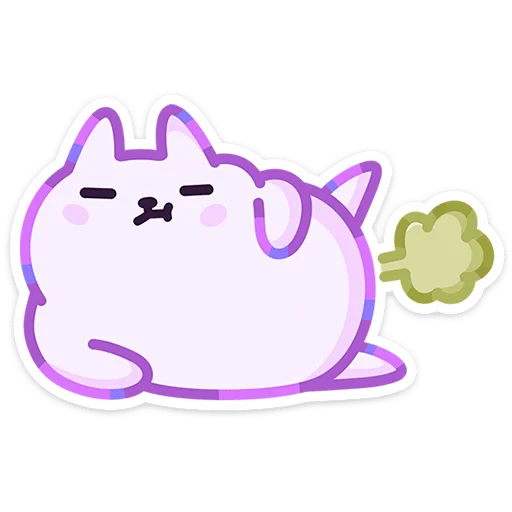 🐱 Стикер «Кот Буба» для Telegram