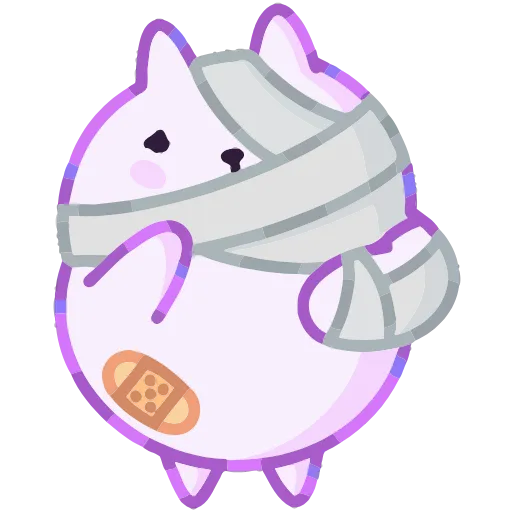 🤕 Эмодзи «Кот Буба» для Telegram
