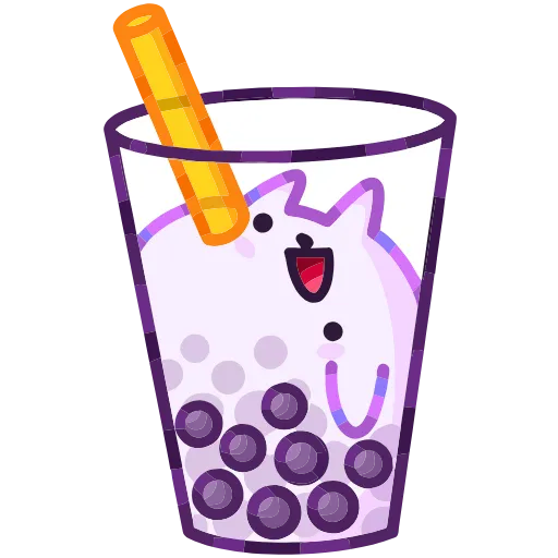 🍹 Эмодзи «Кот Буба» для Telegram