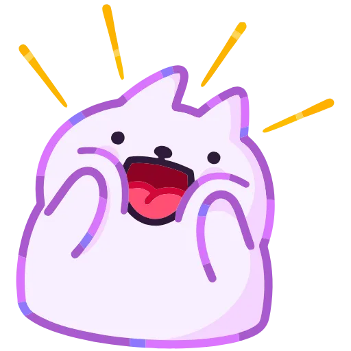 🤩 Эмодзи «Кот Буба» для Telegram