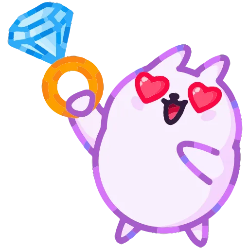 💍 Эмодзи «Кот Буба» для Telegram