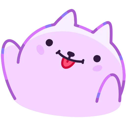 😛 Эмодзи «Кот Буба» для Telegram