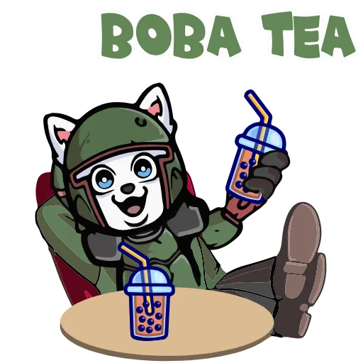 🥤 Стикер «Stickers» для Telegram