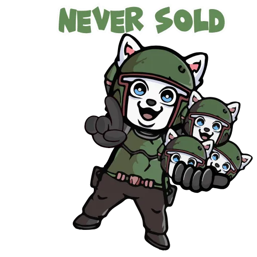 🤗 Стикер «Stickers» для Telegram