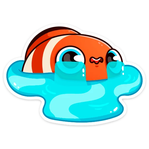 😭 Стикер «Бобби Баббл без надписей» для Telegram