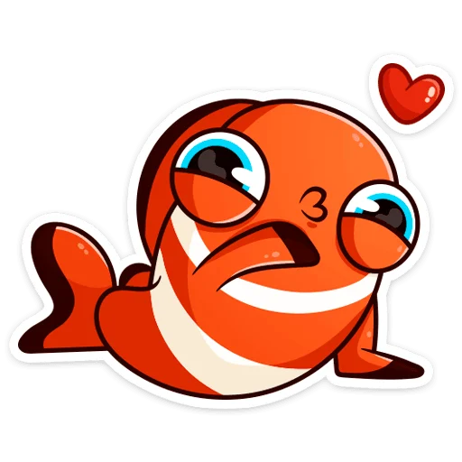 ❤ Стикер «Бобби Баббл без надписей» для Telegram