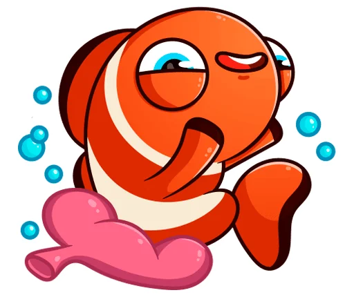 😈 Стикер «Бобби Баббл без надписей» для Telegram