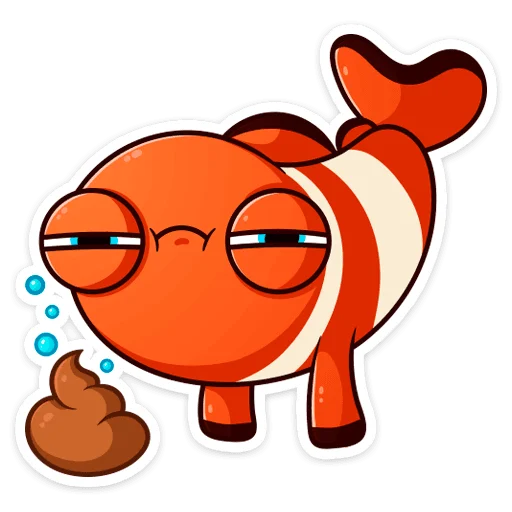 💩 Стикер «Бобби Баббл без надписей» для Telegram