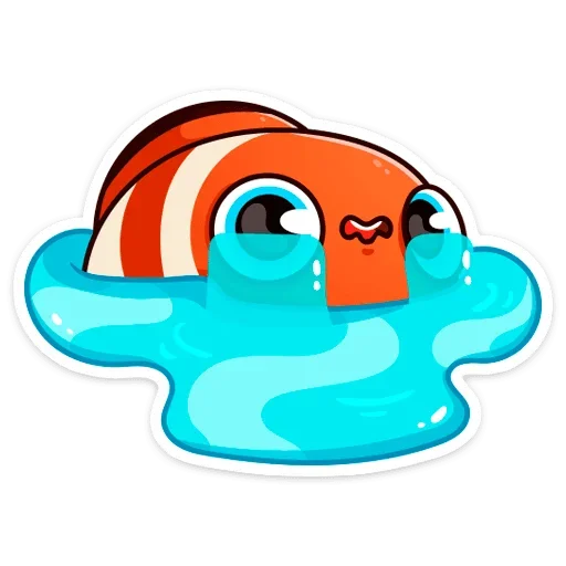 😭 Стикер «Бобби Баббл» для Telegram