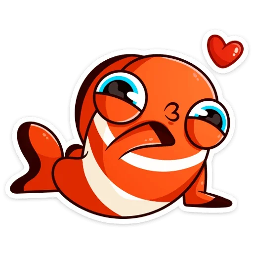 ❤️ Стикер «Бобби Баббл» для Telegram