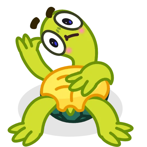 🤔 Стикер «Bob Turtle» для Telegram