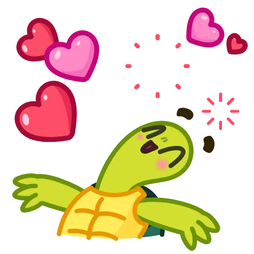 💕 Стикер «Bob Turtle» для Telegram