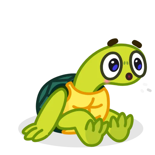 Стикерпак Bob Turtle для Telegram