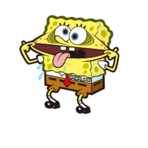 🤪 Стикер «Bob Esponja» для Telegram