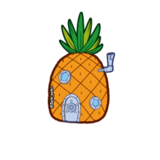 🍍 Стикер «Bob Esponja» для Telegram
