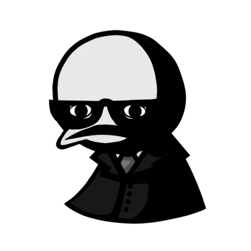 😨 Стикер «Бобик ?» для Telegram