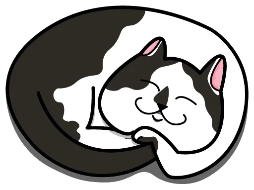 😴 Стикер «Bo-Bo Cat» для Telegram