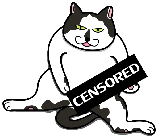 😏 Стикер «Bo-Bo Cat» для Telegram