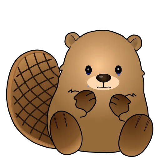 😢 Стикер «Bobrenok_Valya» для Telegram