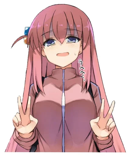 😍 Стикер «Bocchi chan» для Telegram