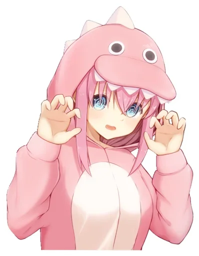 😍 Стикер «Bocchi chan» для Telegram