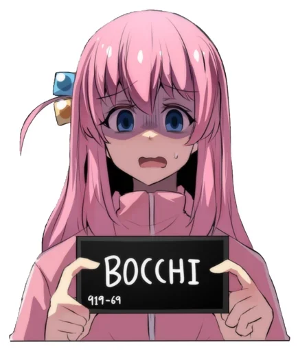 Стикерпак Bocchi chan для Telegram