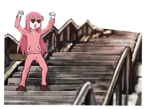 😍 Стикер «Bocchi chan» для Telegram