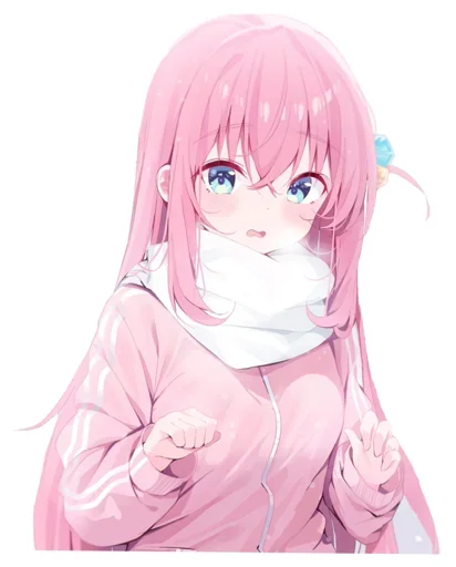 😍 Стикер «Bocchi chan» для Telegram