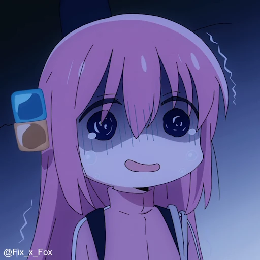 😱 Стикер «Bocchi the Rock! Part 1» для Telegram