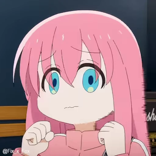 😓 Стикер «Bocchi the Rock! Part 1» для Telegram