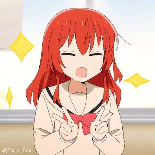 ✌️ Стикер «Bocchi the Rock! Part 1» для Telegram