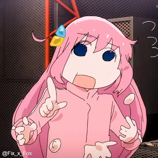 😰 Стикер «Bocchi the Rock! Part 1» для Telegram