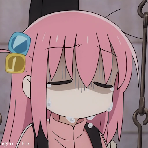 😭 Стикер «Bocchi the Rock! Part 1» для Telegram