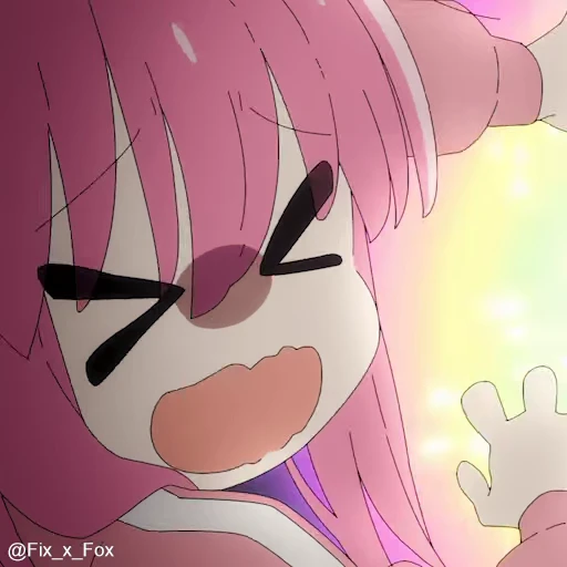 😫 Стикер «Bocchi the Rock! Part 1» для Telegram