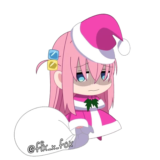 🎅 Стикер «Bocchi the Rock! Part 1» для Telegram