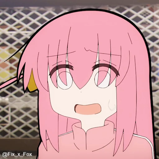 😳 Стикер «Bocchi the Rock! Part 1» для Telegram