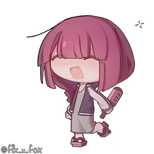 🥴 Стикер «Bocchi the Rock! Part 1» для Telegram