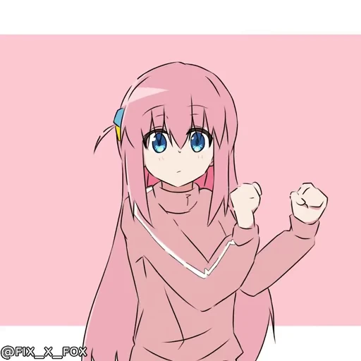 🥳 Стикер «Bocchi the Rock! Part 1» для Telegram