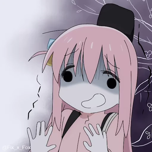 😨 Стикер «Bocchi the Rock! Part 1» для Telegram