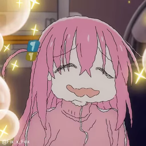 🫠 Стикер «Bocchi the Rock! Part 1» для Telegram