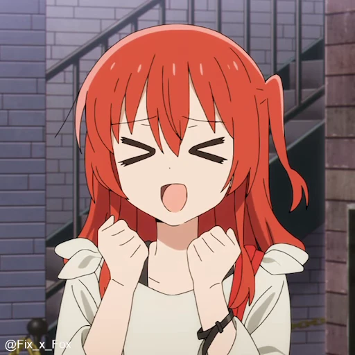 😆 Стикер «Bocchi the Rock! Part 1» для Telegram
