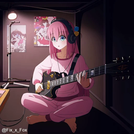🎸 Стикер «Bocchi the Rock! Part 3» для Telegram