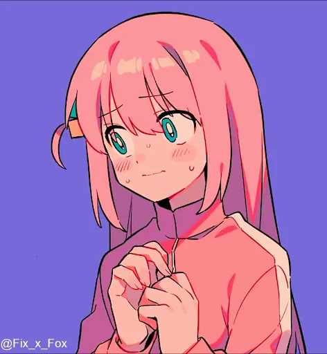 👀 Стикер «Bocchi the Rock! Part 3» для Telegram