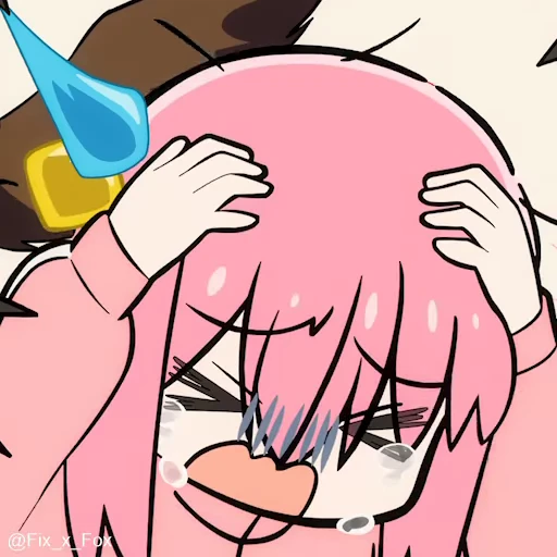 😭 Стикер «Bocchi the Rock! Part 3» для Telegram