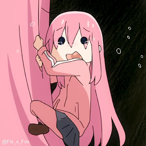 😭 Стикер «Bocchi the Rock! Part 3» для Telegram