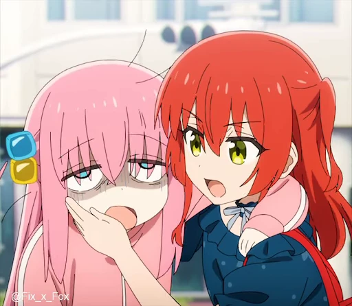 🤗 Стикер «Bocchi the Rock! Part 3» для Telegram