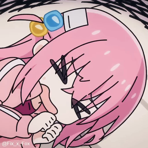 😫 Стикер «Bocchi the Rock! Part 3» для Telegram