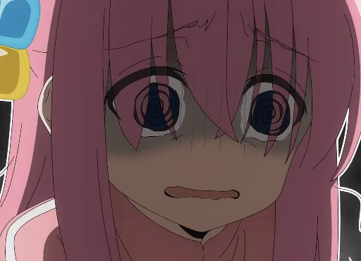 😨 Стикер «Bocchi the rock» для Telegram